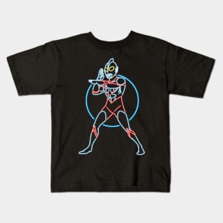 Ultraman neon Kids T-Shirt